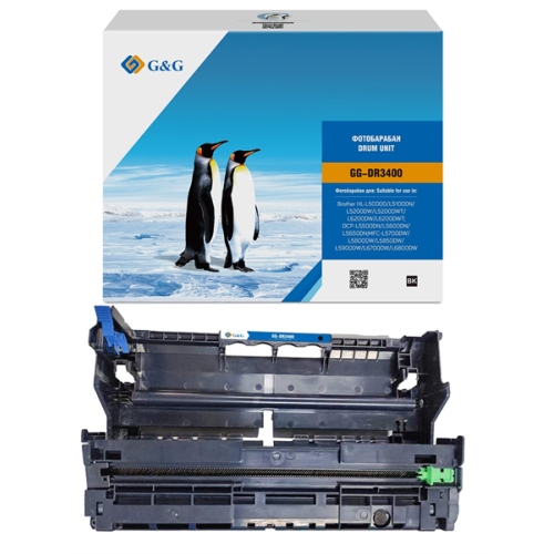 G&G drum-cartridge for Brother HL-L5000D/L5100DN/L5200DW/L5200DWT/L6200DW/L6200DWT;DCP-L5500DN/L5600DN/L5650DN;MFC-L5700DW/L5800DW/L5850DW/L5900DW/L6700DW/L6800DW without chip 30000 pages гарантия 12