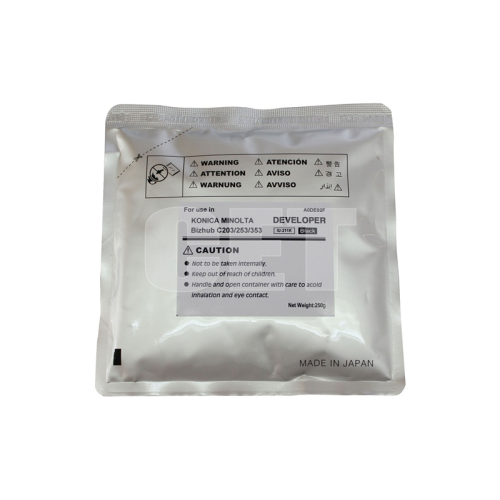 Девелопер для KONICA MINOLTA Bizhub C200/C203/C253/C353 (CET) Black, 250г/пак, 100000 стр., CET6823