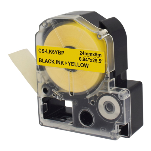 Cactus CS-LK6YBP черный для Epson LW700/LW600P/LW1000P/Z700/Z900