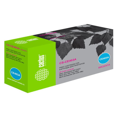 Cactus CS-CE403A CE403A пурпурный (6000стр.) для HP CLJ M551