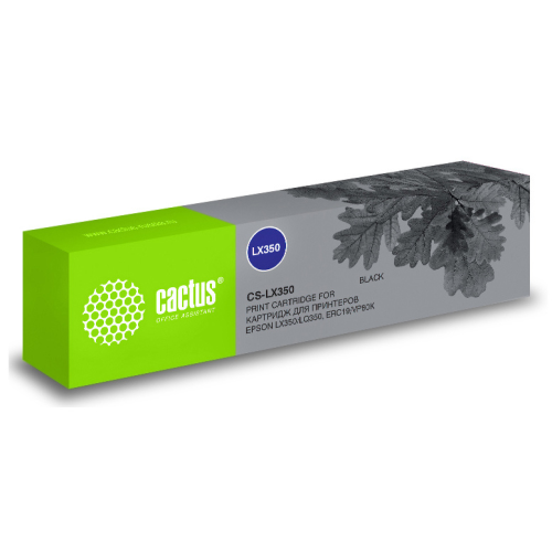 Cactus CS-LX350 черный для Epson LX350/LQ350/ERC19/VP80K