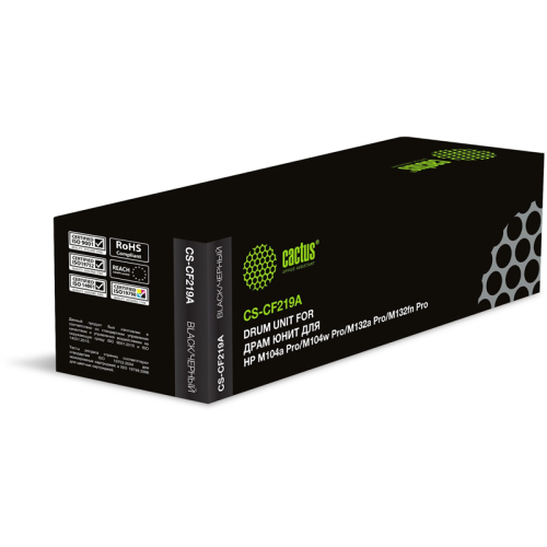 Cactus CS-CF219A CF219A черный ч/б:12000стр. для M104a Pro/M104w Pro/M132a Pro/M132fn Pro HP