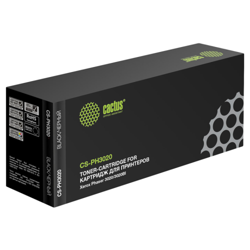 Cactus CS-PH3020 106R02773 черный (1500стр.) для Xerox Phaser 3020/3020BI
