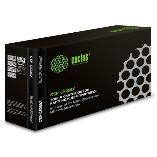 Cactus CSP-CF259X черный (10000стр.) для HP LJ M304/M404/MFP M428