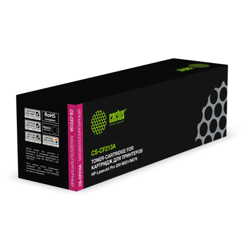 Cactus CS-CF213A CF213A пурпурный (1800стр.) для HP LJ Pro 200 M251/M276