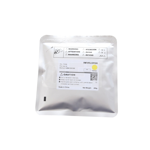 Девелопер для KONICA MINOLTA Bizhub C258/C308/C368 (CET) Yellow, 200г, 600000 стр., CET171018