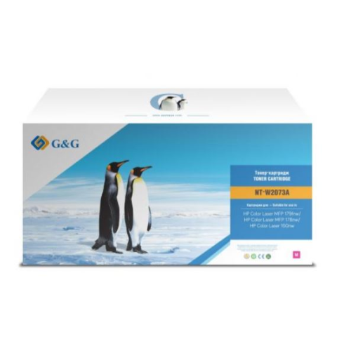 Cartridge G&G 117A для HP CLJ 150/17817, с чипом (700стр.), пурпурный (аналог W2073A)