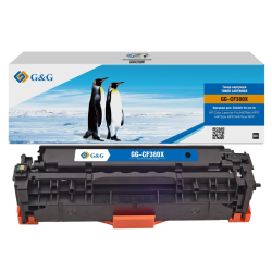 Картридж G&G 312X для LaserJet Pro MFP M476, черный (4400 стр.)
