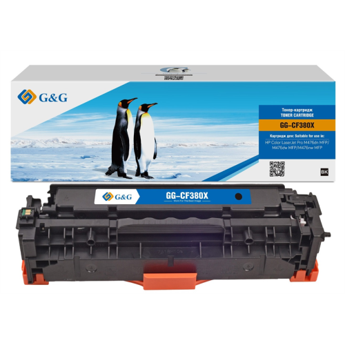 Картридж G&G 312X для LaserJet Pro MFP M476, черный (4400 стр.)