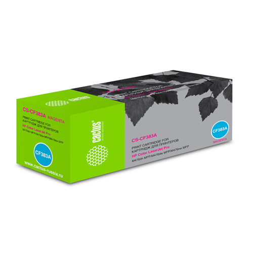 Cactus CS-CF383A CF383A пурпурный (2700стр.) для HP LJ Pro M476dn/M476nw/M476dw