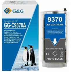 Cartridge GG 72 для DJ T610/T620/T770/T1100/T1120/ T1200/T2300/T1300/T790, черный фото (130мл)