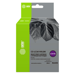Cactus CS-LC3619XLBK черный (68мл) для Brother MFC-J2330DW/J2730DW/J3530DW/J3930DW