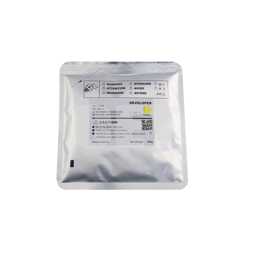 Девелопер для CANON iR ADVANCE C3320/3325i/3330/3525i/3530i (CET) Yellow, 200г, 240000 стр., CET171014