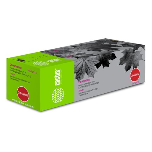 Cactus CS-C046HM 046 H M пурпурный (5000стр.) для Canon LBP 653Cdw/654Cx/MF732Cdw/734Cdw/735Cx