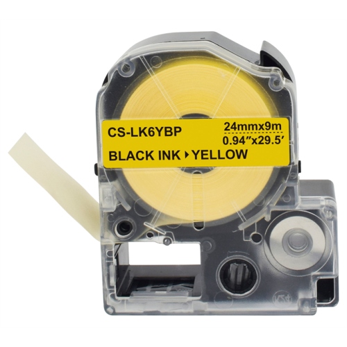 Cactus CS-LK6YBP черный для Epson LW700/LW600P/LW1000P/Z700/Z900