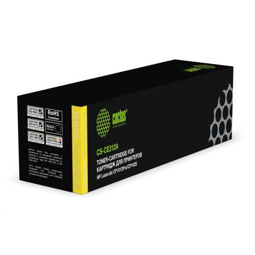 Cactus CS-CE312A CE312A желтый (1000стр.) для HP LJ CP1012Pro/ CP1025