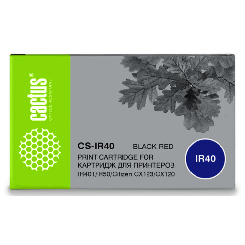 Cactus CS-IR40 черный/красный для Citizen IR40T/IR50 CX123/CX120