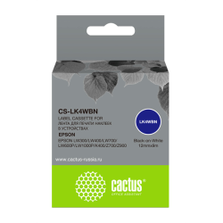 Cactus CS-LK4WBN для Epson LW300/LW400/LW700/LW600P/LW1000P/K400/Z700/Z900