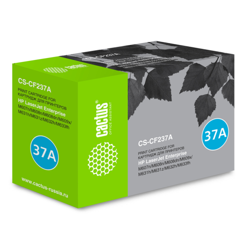 Cactus CS-CF237A CF237A черный (11000стр.) для HP LJ M607n/M608n/M608dn/M609x/M631h/M631z/M632h