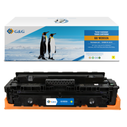 Cartridge G&G 415A для HP CLJ M454/M479, с чипом (2100стр.), желтый (аналог W2032A)