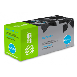 Cactus CS-CC531A CC531A голубой (2800стр.) для HP Color LaserJet CP2025/CM2320