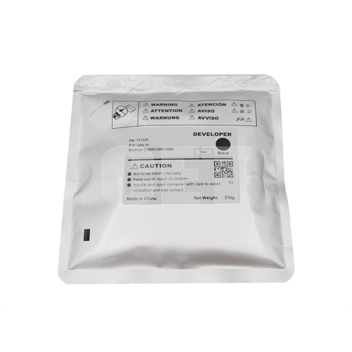 Девелопер для KONICA MINOLTA Bizhub C250i/300i/360i (CET) Black, 210г, 1000000 стр., CET171029