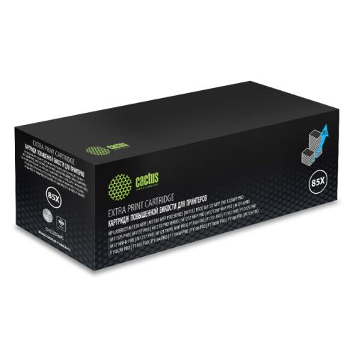 Cactus CS-CE285X-MPS CE285X черный (3000стр.) для HP LJ M1130 MFP/ M1132MFP Pro/P1102s Pro/ P1103 Pro