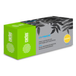 Cactus CS-PH6600C 106R02233 голубой бар.в компл. (6000стр.) для Xerox Ph 6600/WC 6605