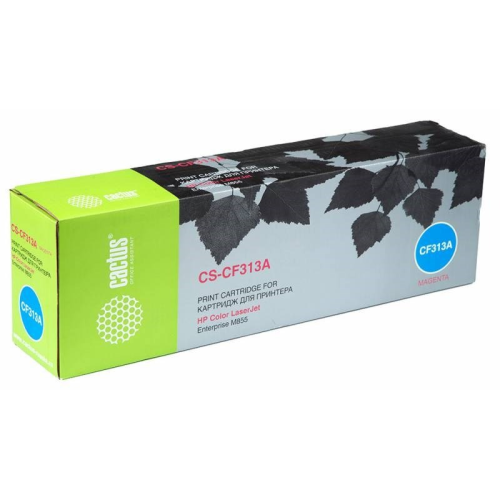 Cactus CS-CF313A CF313A пурпурный (31500стр.) для HP CLJ Ent M855