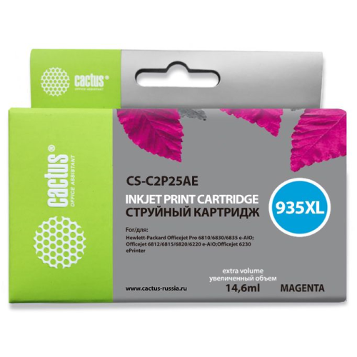 Cactus CS-C2P25AE №935XL пурпурный (14.6мл) для HP DJ Pro 6230/6830