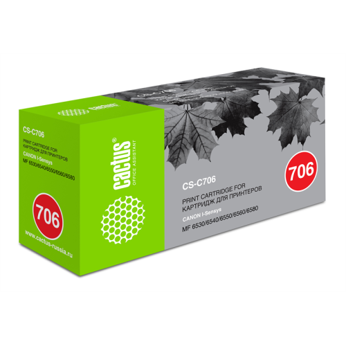 Cactus CS-C706 706 черный (5000стр.) для Canon MF6530/6540/6550/6580