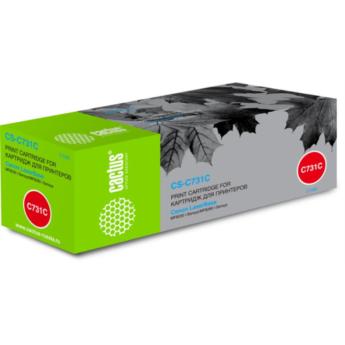 Cactus CS-C731C 731 C голубой (1800стр.) для Canon LB i-Sensys MF8230/MF8280