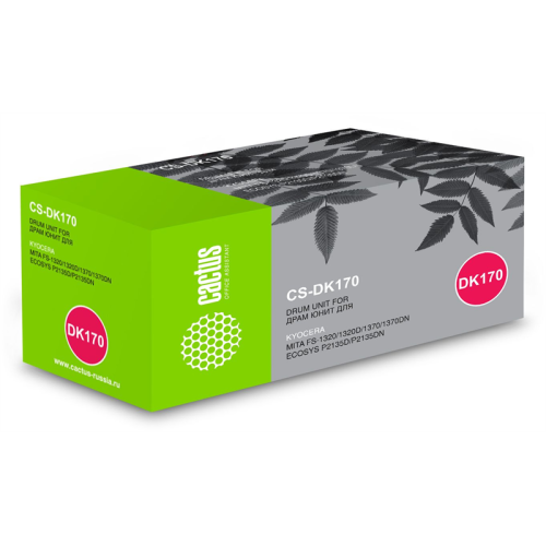 Cactus CS-DK170 DK-170 черный ч/б:100000стр. для Ecosys M2035/ M2035dn/M2535 Kyocera