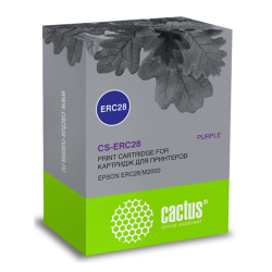 Cactus CS-ERC28 фиолетовый для Epson ERC28/M2000/FUJITSU-29745/AT3000/NORAND-815/4000/4815/4820/DP815/NP815