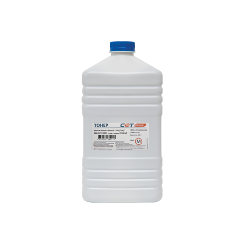 Тонер CE28-M (CPT) TN-324M/227M для KONICA MINOLTA Bizhub C258/308/368/227i/257i (Japan) Magenta, 500г/бут, CET111054M500, TN-324M/227M