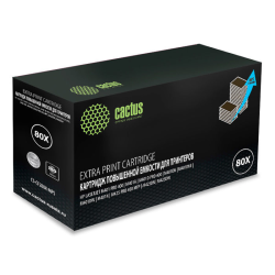 Cactus CS-CF280X-MPS CF280XX черный (13000стр.) для HP LJ Pro 400/M401/M425