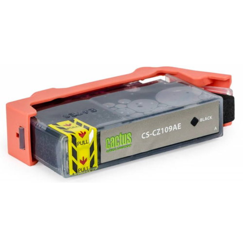 Cactus CS-CZ109AE №655 черный (21.6мл) для HP DJ IA 3525/5525/4525