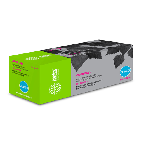 Cactus CS-CF363X CF363X пурпурный (9500стр.) для HP CLJ M552dn/M553dn