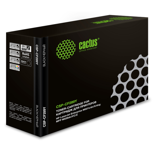 Cactus CSP-CF289Y черный (20000стр.) для HP LJ M507/MFP M528