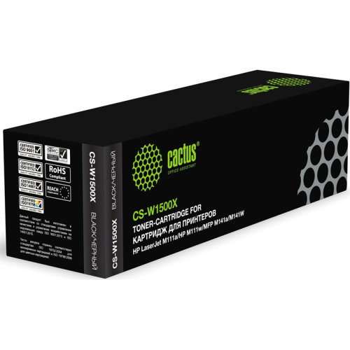 Cactus CS-W1500X W1500X черный (2000стр.) для HP LaserJet M111a/M111w/MFP M141a/M141W