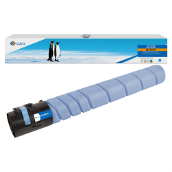 G&G toner-cartridge for Konica Minolta bizhub C227/bizhub C287 cyan without chip 21000 pages TN-221C A8K3450 гарантия 12 мес.