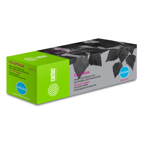 Cactus CS-CF533A CF533A пурпурный (900стр.) для HP LJ M180n/M181fw