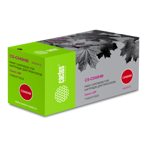 Cactus CS-C040HM 040 H M пурпурный (10000стр.) для Canon LBP 710CX/712CX I-Sensys