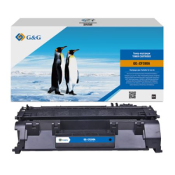 Cartridge G&G 80A для HP LJ P2035/P2055/M401/M425;Canon LBP6300dn/6310dn/6650dn/6670 (2 700стр.) (аналог CF280A)