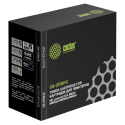 Cactus CS-CF281X CF281X черный (25000стр.) для HP LJ Ent M630/M605dn/M606dn/M605x