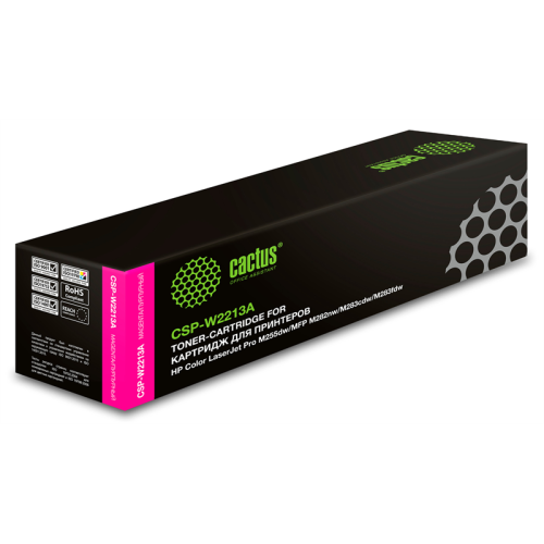 Cactus CSP-W2213A 207A пурпурный (1250стр.) для HP M255/MFP M282/M283