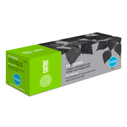Cactus CS-CE320A CE320A черный (2000стр.) для HP LJ CP1525