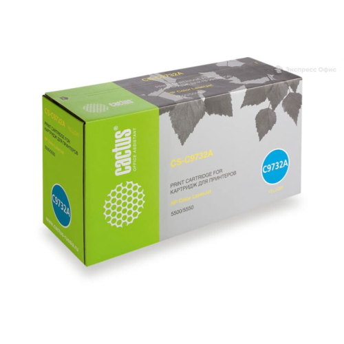 Cactus CS-C9732A желтый (12000стр.) для HP CLJ 5500/5550