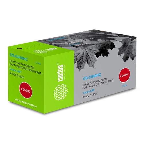 Cactus CS-C040HC 040 H C голубой (10000стр.) для Canon LBP 710CX/712CX I-Sensys