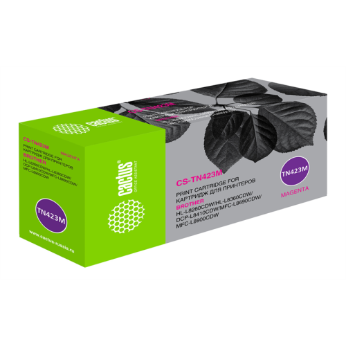 Cactus CS-TN423M TN-423M пурпурный (4000стр.) для Brother DCP L8410CDW/HL L8260CDW/MFC L8690CDW
